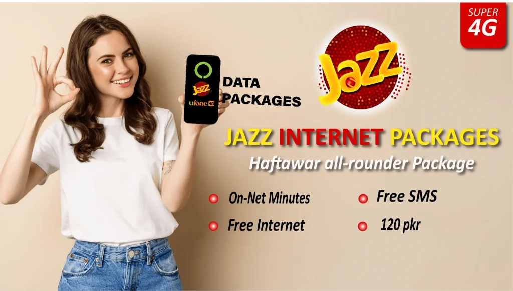 Jazz Internet Packages Weekly