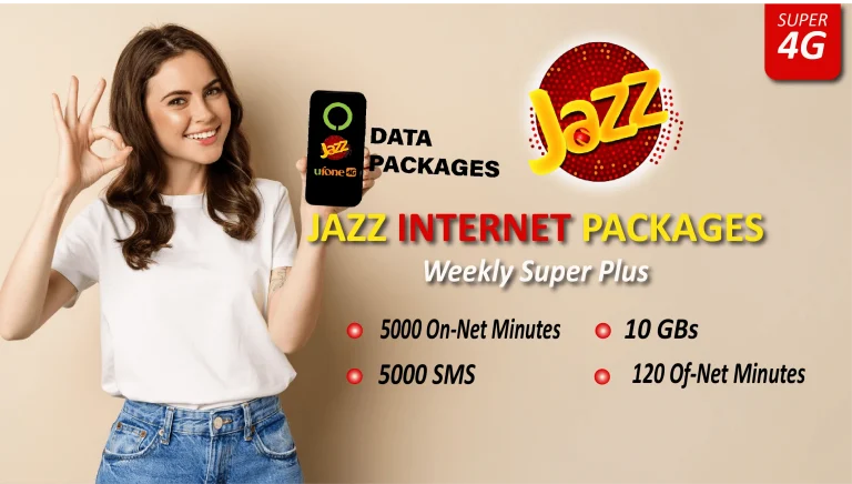Jazz Weekly Super Plus 5000 On-Net Minutes 120 Of-Net Minutes