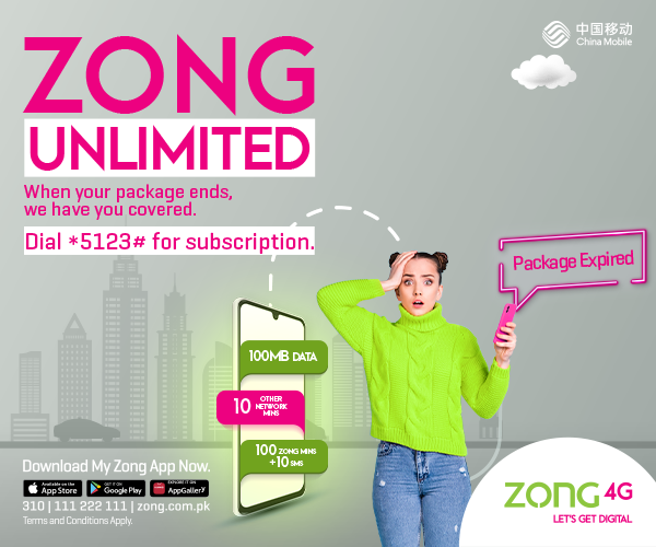 Zong Internet  Packages